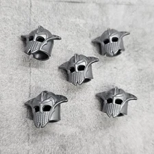 5Pack Gray Easterling Helmet Blocks Accessories for Minifigures LOTR gc3b498