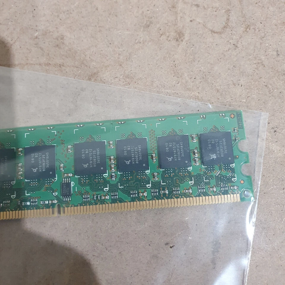 Qimonda HYS72T128020EU-2.5-B2 1-GB 2Rx8 PC2-6400 DDR2-800 240-Pin DIMM ECC SDRAM - Image 3 of 4