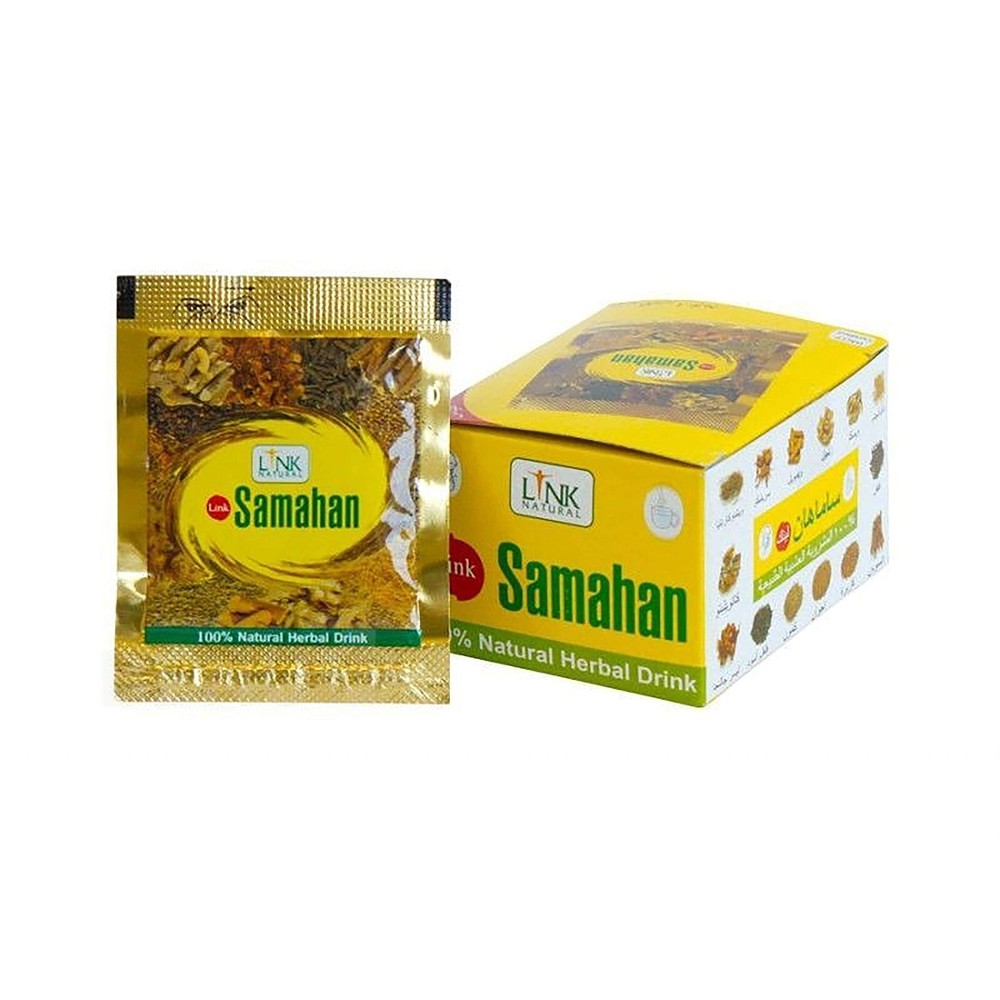 20-100 LINK SAMAHAN AYURVEDA HERBAL TEA NATURAL DRINK FOR COUGH & COLD REMEDY