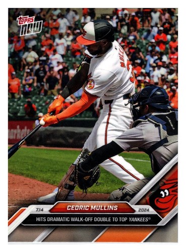 2024 Topps Now 422 Cedric Mullins