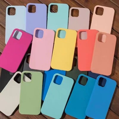 For iPhone 16 15 14 13 12 Pro Max 16 15 14 Plus Case Liquid Silicone Soft Case