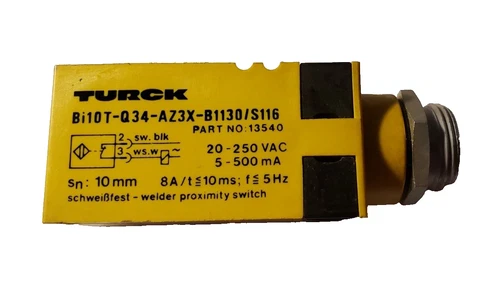 TURCK BI10T-Q34-AZ3X-B1131 / BI130/S116 Part # 13540 (BRAND NEW)