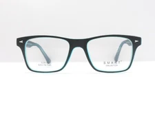 SMART DESIGN USA S2810 SQUARE FULL RIM EYEGLASS FRAMES BLACK 50-19-145 NEW