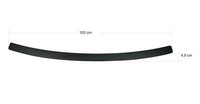 OmniPower® Ladekantenschutz Schwarz FüR Nissan Qashqai SUV Typ:J10 2007-2013