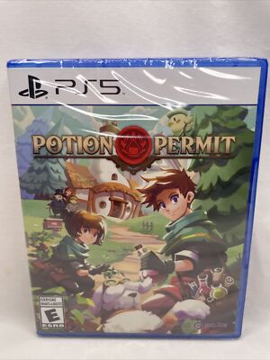Potion Permit (PS5 Sony Playstation 5) Brand New Sealed!