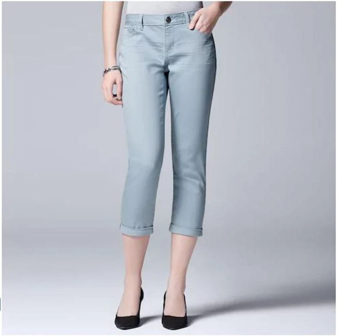 Vera wang capri jeans sales