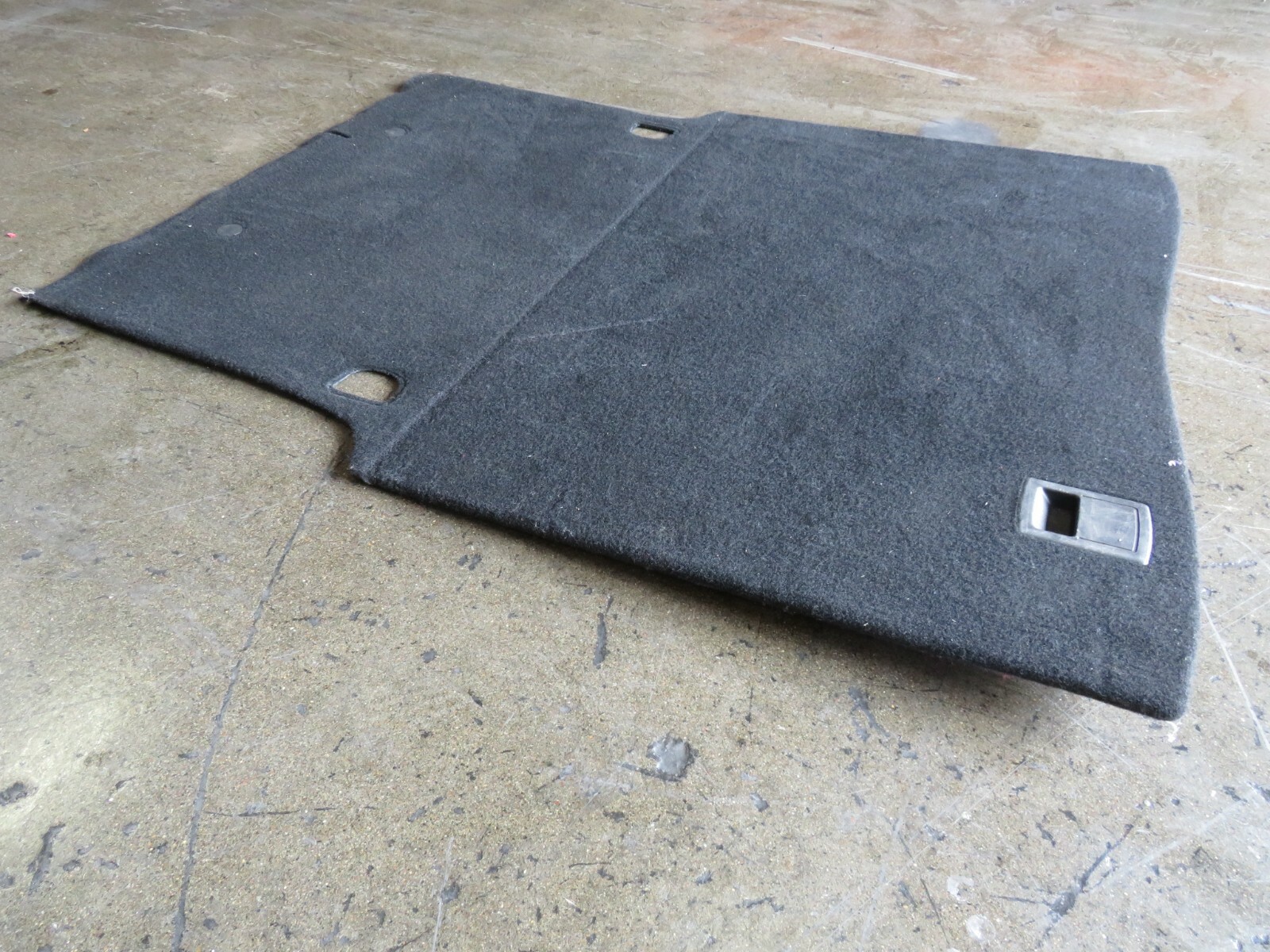 Maserati Quattroporte, Trunk Floor Carpet Cover, Used, P/N 670024816