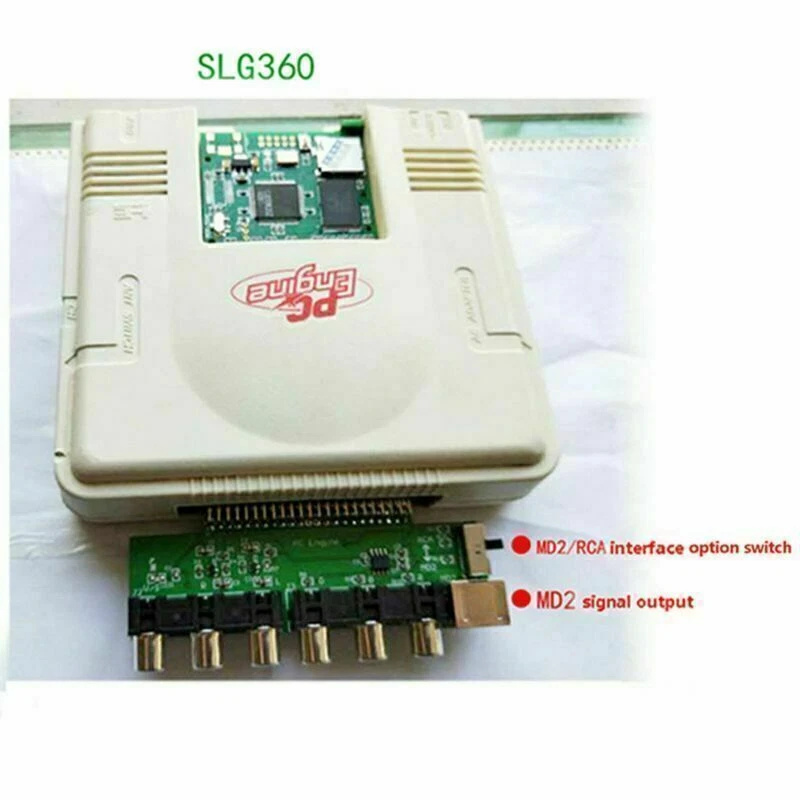 PC Engine Grafx Game Console RGB Card Video Booster RGBS Signal Audio Output - Image 4 of 4