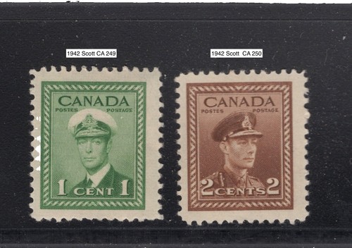1942-44 AUSTRALIA Sc#194 2-1/2p Red Used King George VI Stamp