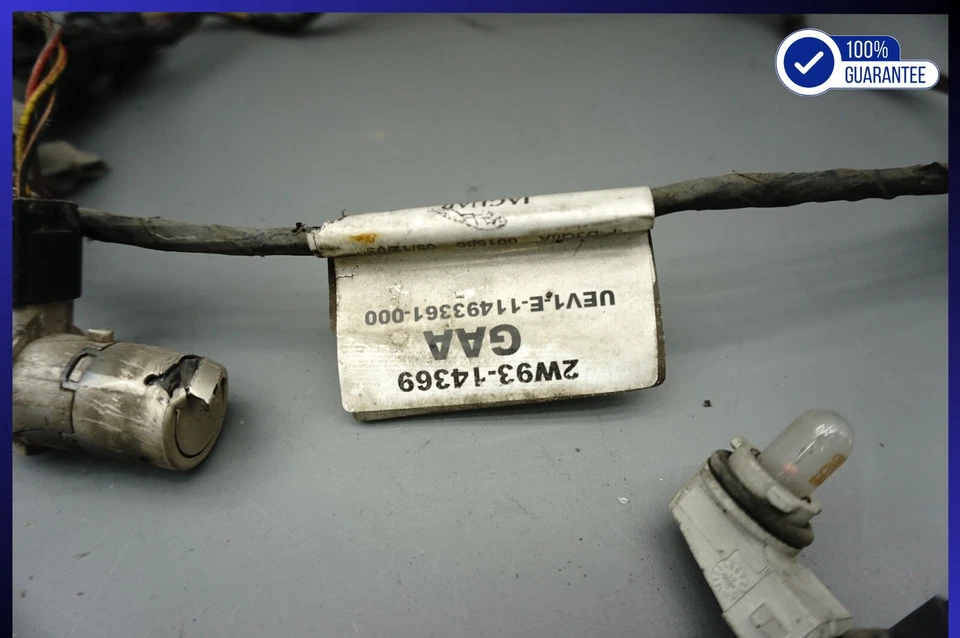 Arnés de cableado de ayuda de estacionamiento para parachoques delantero Jaguar XJ8 VDP X350 2004-2009 2W9314369 Foto 3 de 4