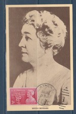 Etc carte maximum USA Etats Unis   Moina  Michael     1951