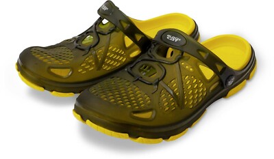 Black Cat NEW Cat Fish / Carp Fishing Clogs / Bivvy Shoes - All Sizes - Zebco