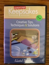 Creating Keepsakes DVD Scrapbook Magazine Tips, Techniques,  Solutions
