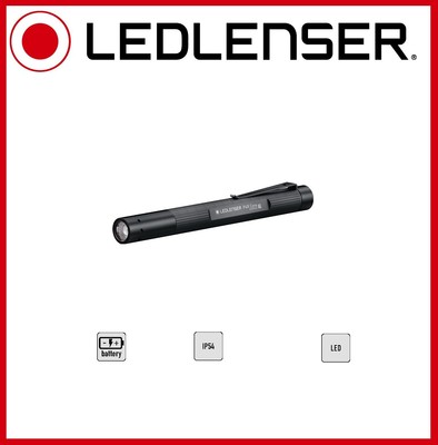 Ledlenser P4R Core LED Taschenlampe 200 lm IPX4 Schwarz ( 502177 ) + 1x Akku