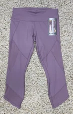 Active Life Leggings Women's Size Small Mesh Detail Athletic Yoga Capri