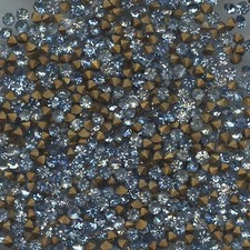 15401 *** 60 strass anciens fond conique 2,6mm bleu lavande clair