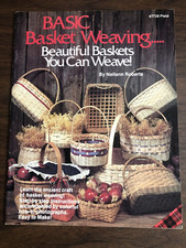 Nellann Roberts. Basket weaving books: Basic 1983 ; Egg 1984 . Plaid.