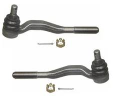 Moog Set of Front Outer Steering Tie Rod Ends For Toyota Tacoma 4WD 1995-2004