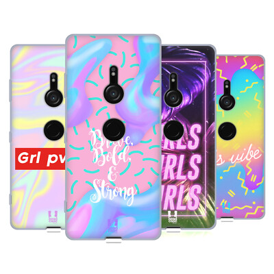 HEAD CASE DESIGNS VIVID GRADIENTS SOFT GEL CASE FOR SONY PHONES 1