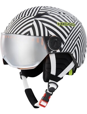 HEAD Kinder Skihelm Snowboardhelm MOJO VISOR Helm XXS razzle Helmet Sporthelm