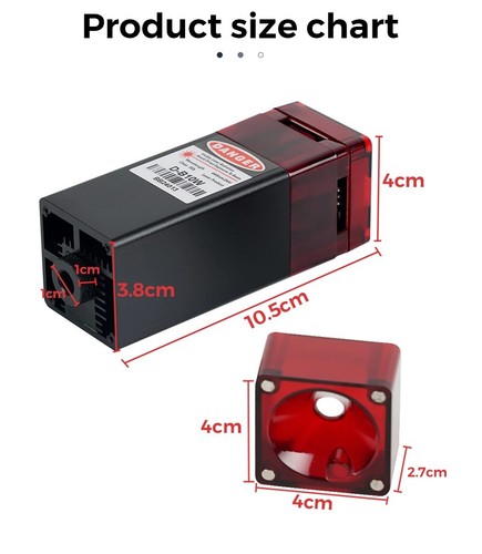 TwoTrees 80W Laser Head Module For Laser Engraver Machine Cutting Wood Acrylic - Picture 3 of 8