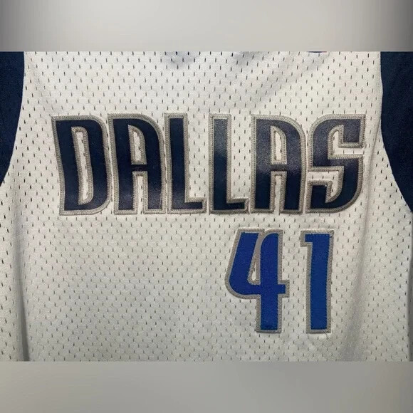 adidas Dallas Mavericks, Dirk Nowitzki 41, Youth Large NBA Basketball