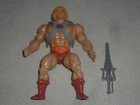 VINTAGE ACTION FIGURE MOTU HEMAN 1981 MATTEL MASTERS UNIVERSE SOFT HEAD TAIWAN