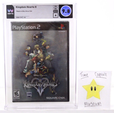 Kingdom Hearts II PlayStation 2 PS2 1st Print Black Label New 