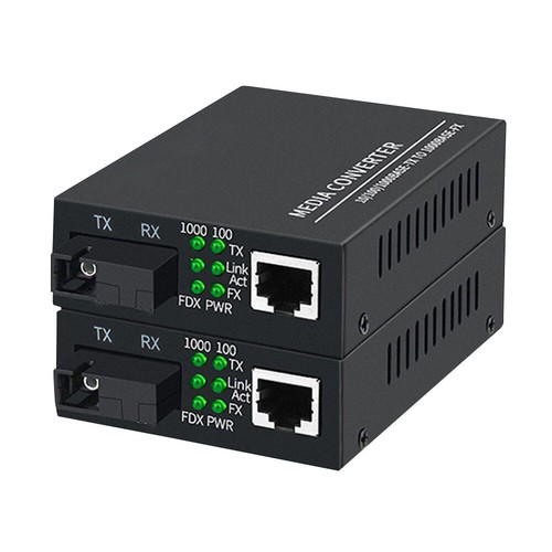1 Pair Gigabit SingleMode Fiber To Ethernet Converter Single Mode (20KM) - Picture 12 of 12
