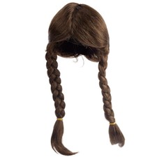 Lot of 3 Antina's Long Brunette Braids 10" Doll Wigs
