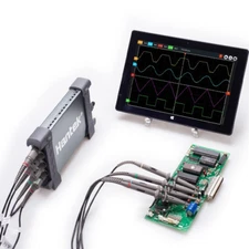 Hantek 6104BC 4 Ch 1GSa/s 100Mhz Bandwidth PC USB Digital Storage Oscilloscope