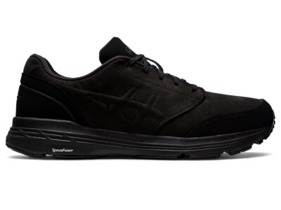 ASICS GEL-ODYS ODYSSEY MISSION RUNNER SCHUHE HERREN DAMEN SCHWARZ LEDER SHOES