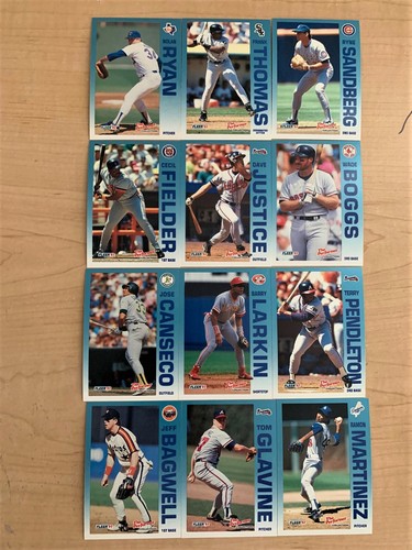 Fleer 1992 Performer Collection Complete 24 Cards Near Mint or Better Condition - Picture 2 of 4
