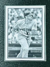 JD Martinez 2019 Bowman Heritage Black & White Parallel #53VR-71 Sharp & Clean