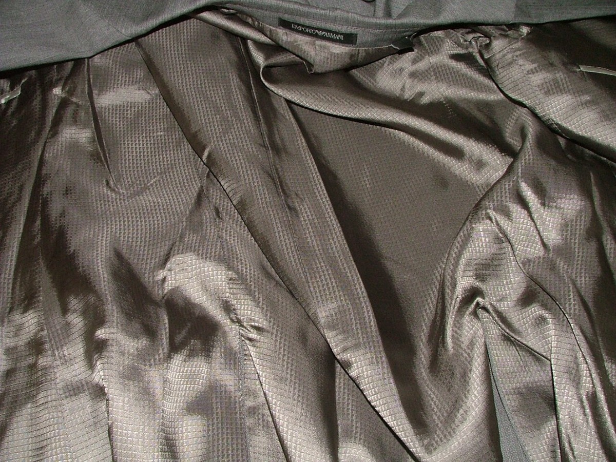 NEW WT EMPORIO ARMANI G-LINE BLAZER SIZE 38 S 100% WOOL MADE