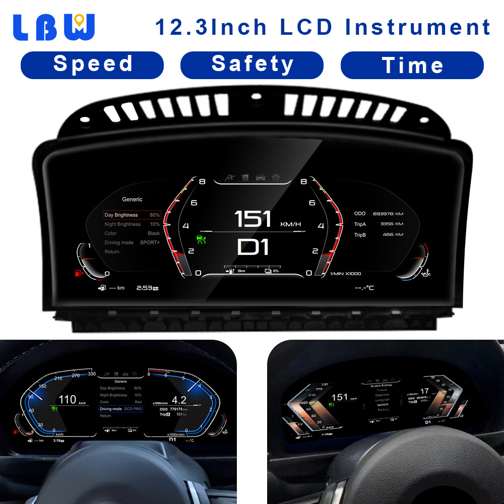 Digital Screen LCD Instrument Cluster Monitor For BMW 7 Series E65/E66 20042008 eBay