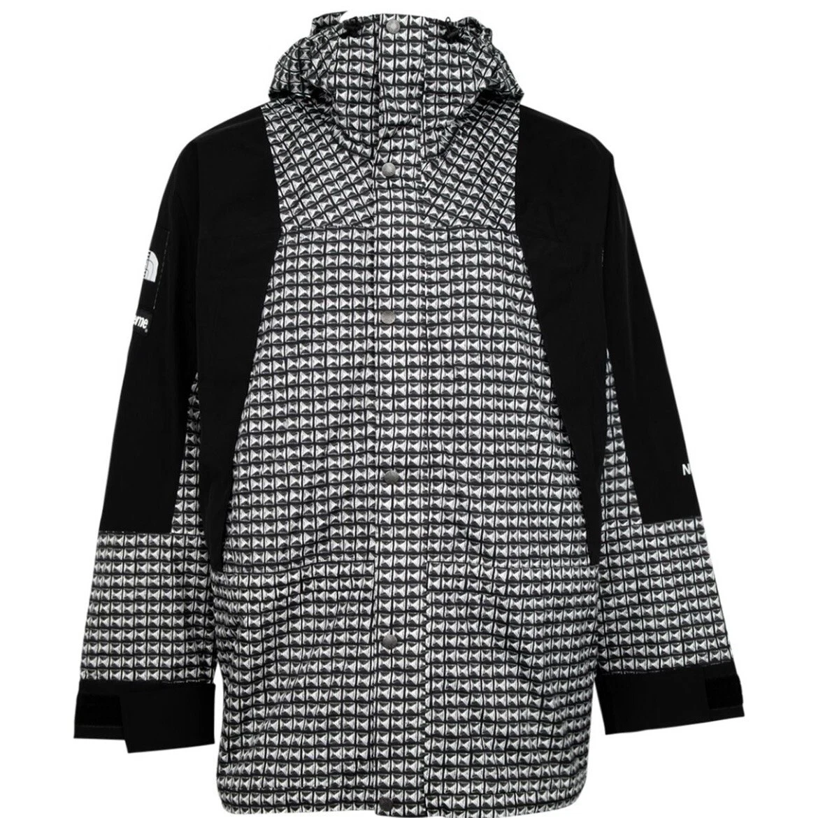 Veste de montagne cloutée Supreme X The North Face   noire taille M