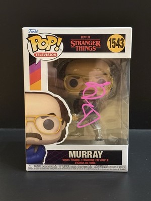 SWAU COA signed Brett Gelman Stranger Things Murray Bauman handsigniert Funko Pop