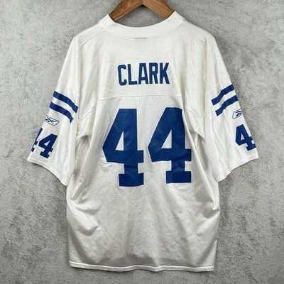 Dallas Clark Indianapolis Colts Football Jersey Reebok Mens XL White NFL Fandom