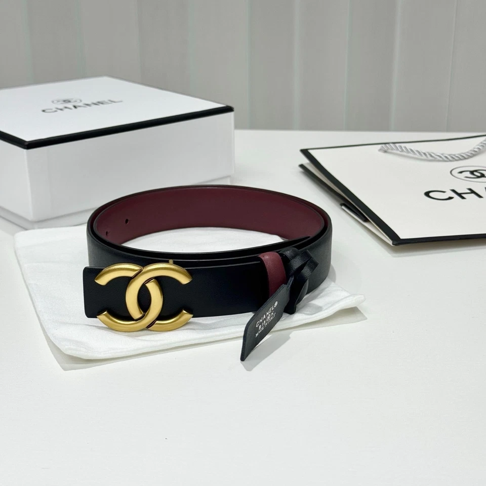 Chanel belt women authentic Reversible new - Image 4 of 4