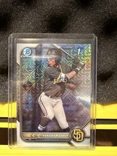 Topps 2022 Bowman Chrome Mojo Refractor 1st Yendry Rojas #BCP-178 Padres MLB