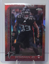 2025 Topps Chrome Billy Bowman Jr. #344 Atlanta Falcons RC