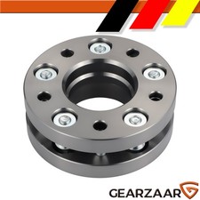 Spurplatten Spurverbreiterungen Distanzscheiben Passt für BMW Schwarz Alu