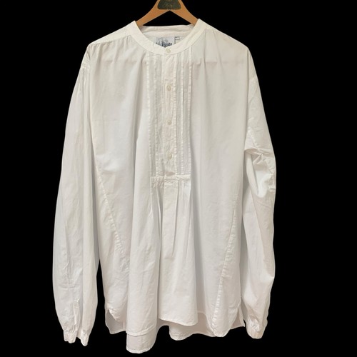 The Pirate Dressing White Long Sleeve Cotton Tunic XLT Renaissance Cosplay Shirt
