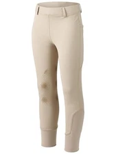 Ovation Child Breeches Equinox Pull On KP Winter Beige Tan Size 12  Large NWT 