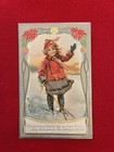 Two Antique CHRISTMAS Postcards Early 1900's- 1 Juvenile Series 408, 1 Undivided — photo 2