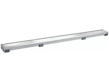 Bac de Douche 100 CM, Acier Inox, Moderne Design, Faible Hauteur de Montage - N