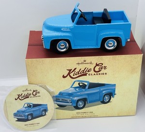 Rare 2017 Hallmark Kiddie Classics 1953 Ford F-100 Limited Edition Pedal Car NEW