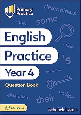 Primary Practice English Year 4 Question Book: Grammar, Punctuat
