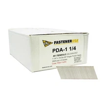 1-1/4" ANGLE FINISH NAILS 16GA GALV 10,000ct | PDA-114P4